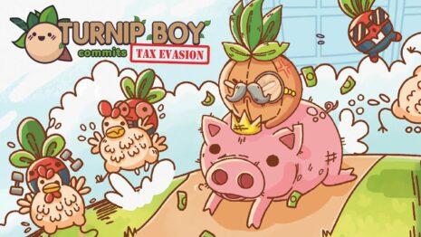 Turnip Boy Commits Tax Evasion teve as conquistas consertadas Turnip Boy Commits Tax Evasion