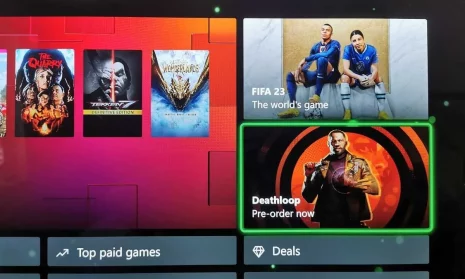 Deathloop Xbox Dashboard