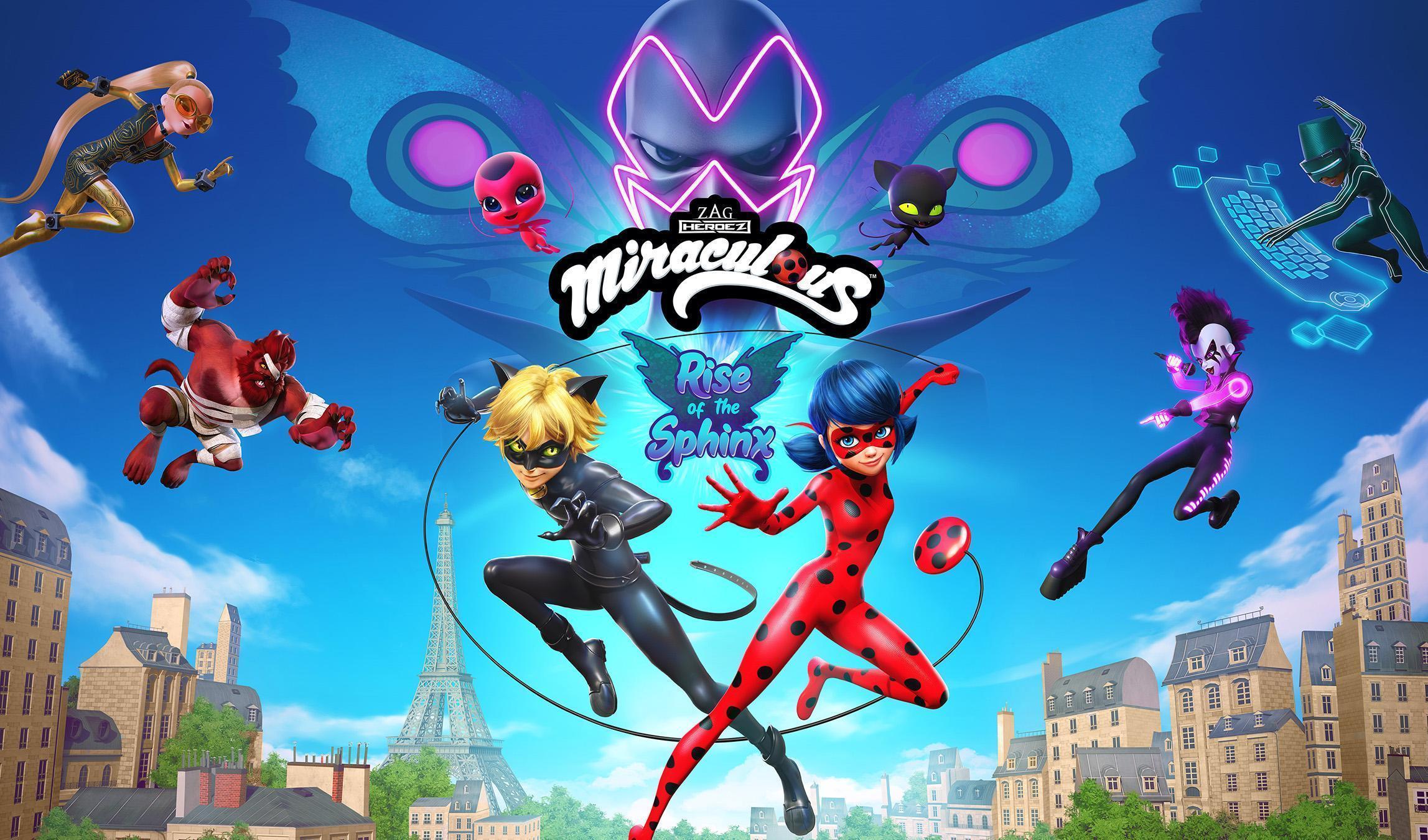 ZAG’s Miraculous: Rise of the Sphinx chegando aos consoles