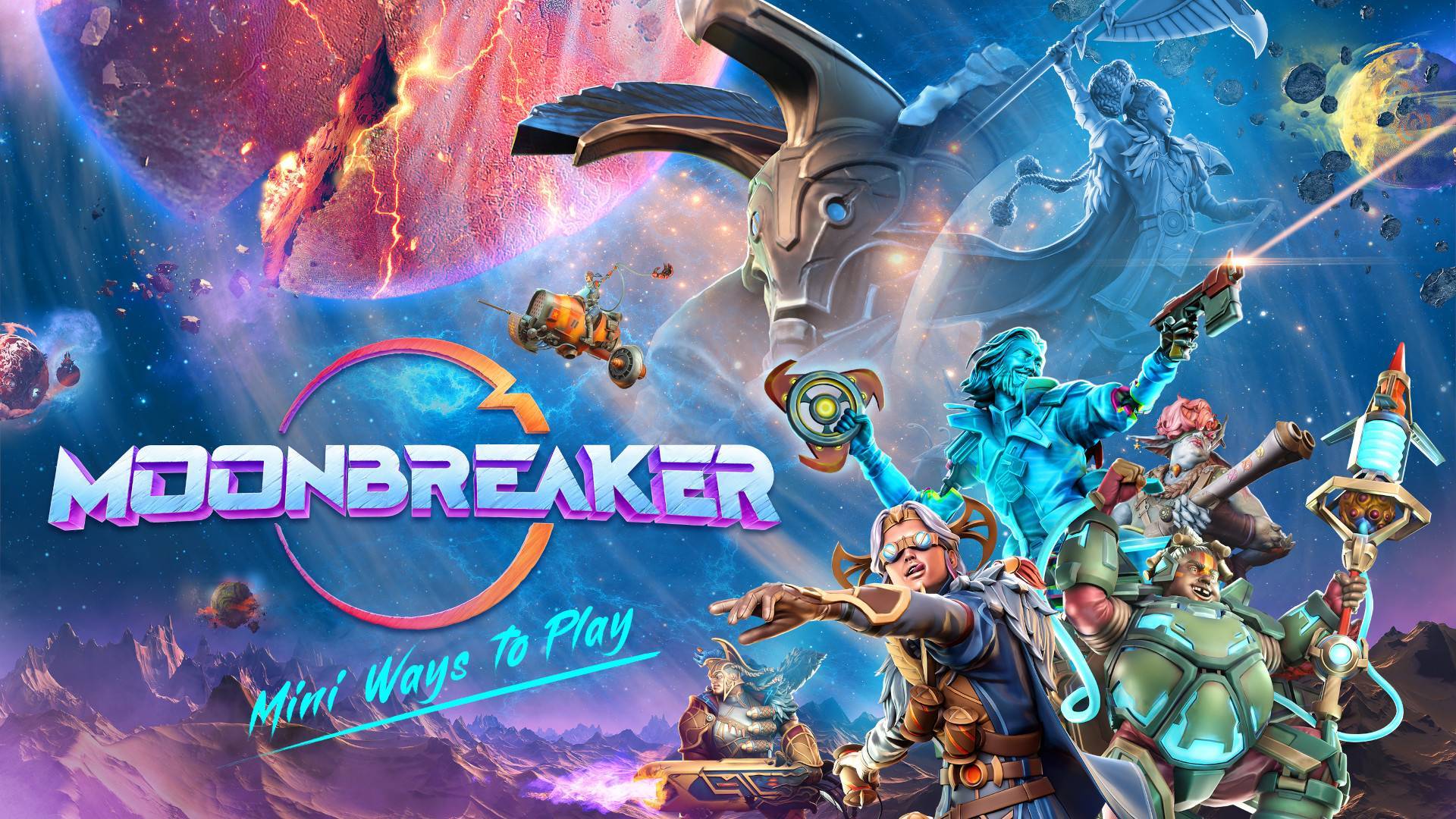 Unknown Worlds e KRAFTON Celebram o Lançamento Oficial de Moonbreaker 1.0!