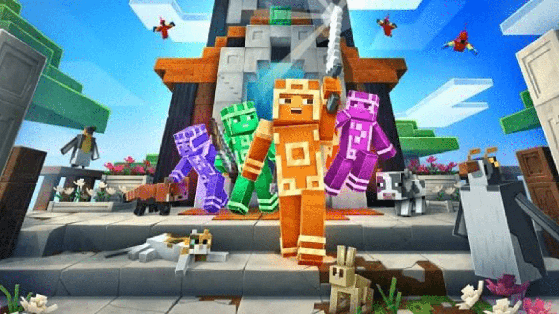 Minecraft Dungeons Fauna Faire – aventura sazonal anunciada