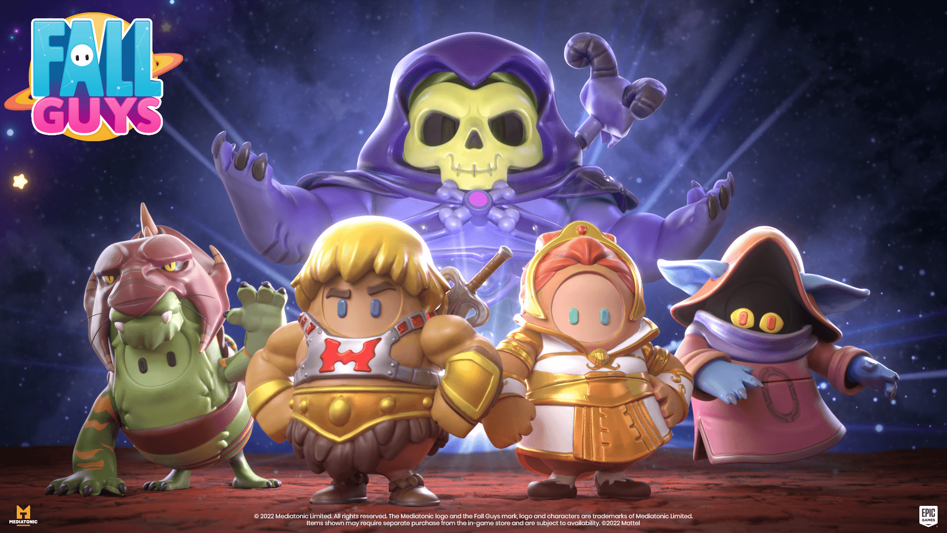 Fall Guys tem o poder com o evento Masters of the Universe Fall Guys tem o poder com o evento Masters of the Universe