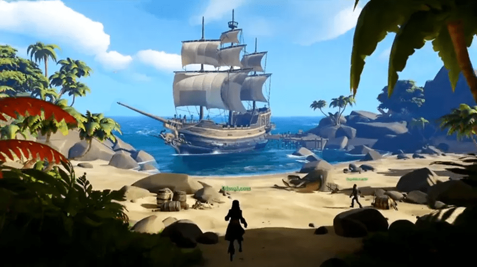 Sea of Thieves lidera pré-venda digital no PS5