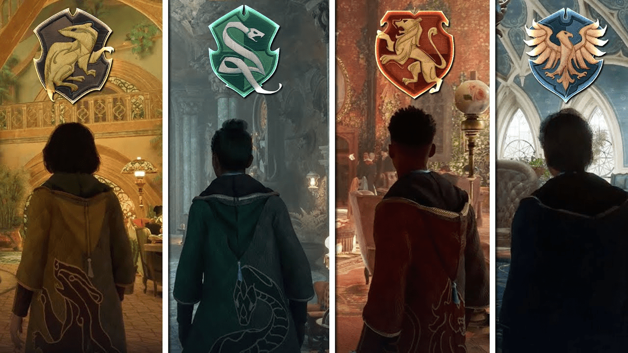 Hogwarts Legacy – Conquistas revelam a casa mais popular