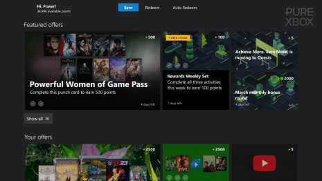 Microsoft Rewards encerra tarefa diária no App Microsoft Rewards