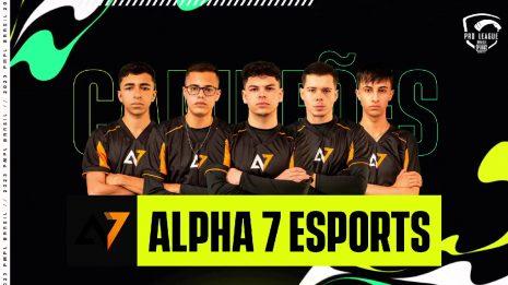 Alpha 7 vence a PMPL Brasil Spring 2023 Alpha 7