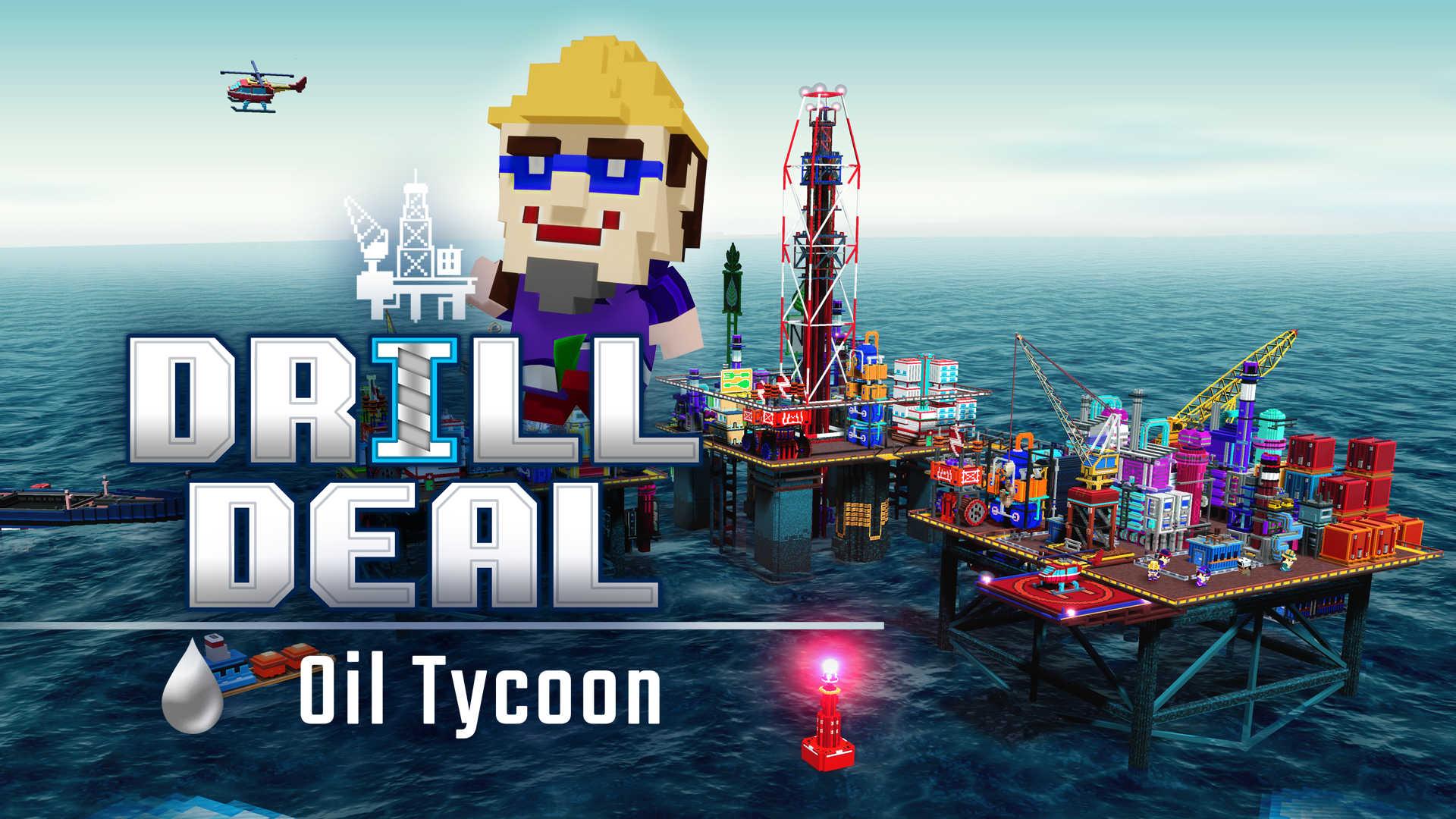 Drill Deal – Oil Tycoon: Conquiste a Indústria do Petróleo e Construa seu Império!