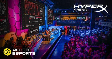 HyperX renova contrato de naming rights da arena de eSports em Las Vegas HyperX Allied Esports