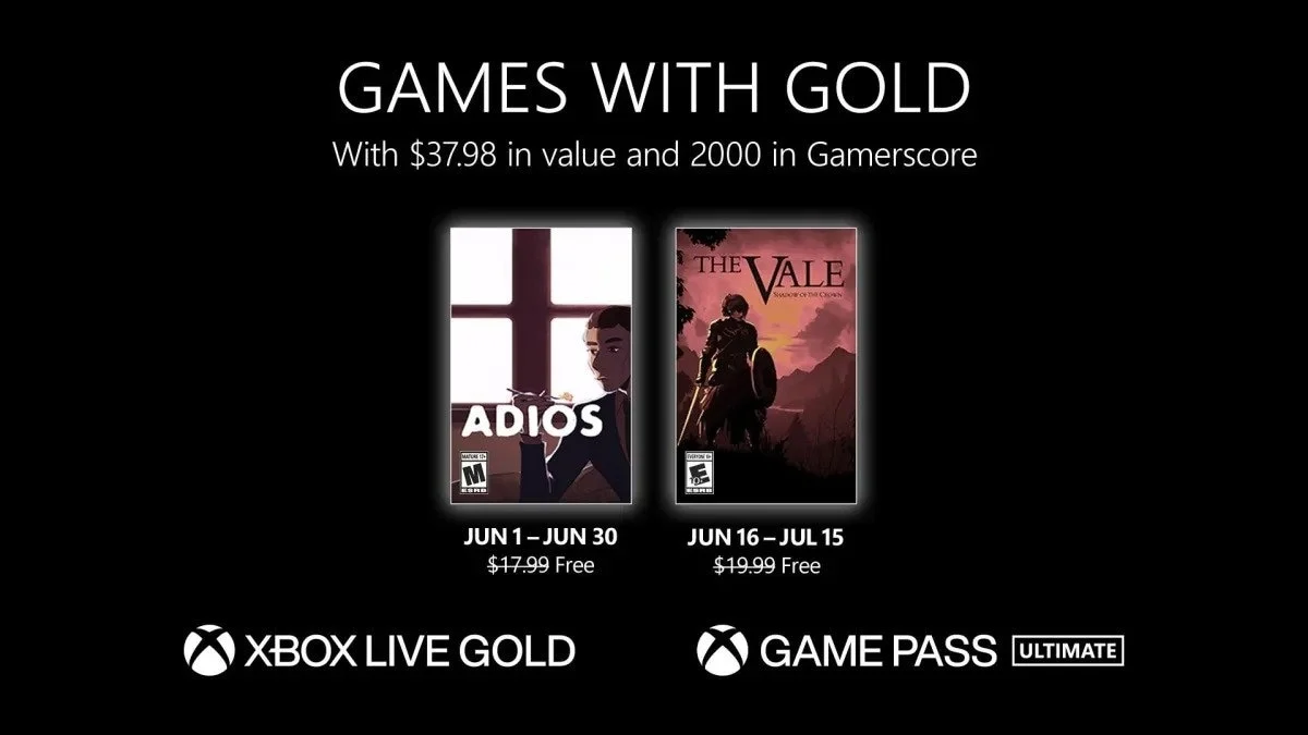 Games with Gold – Jogos de Junho de 2023