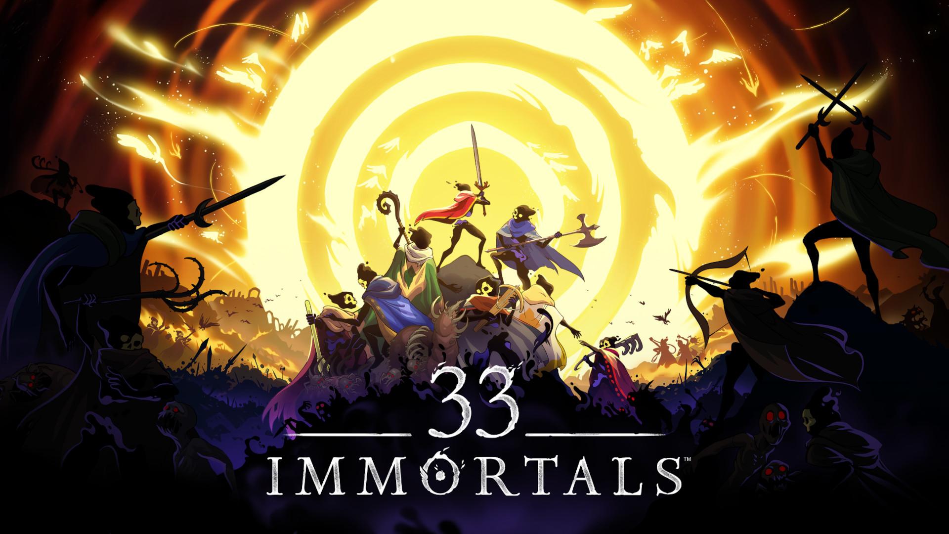 33 Immortals: Desafie a ira divina em um roguelike de ação multiplayer épico
