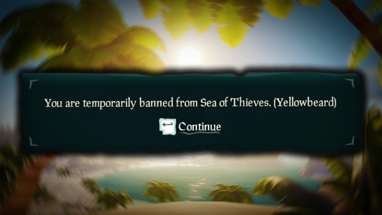 Sea of ​​Thieves bane e suspende milhares de contas