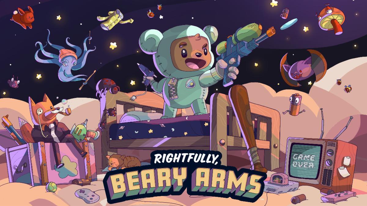 Rightfully, Beary Arms: Um Fofinho Bullet Hell Roguelite, Desencadeia Caos Pixelado no PC!