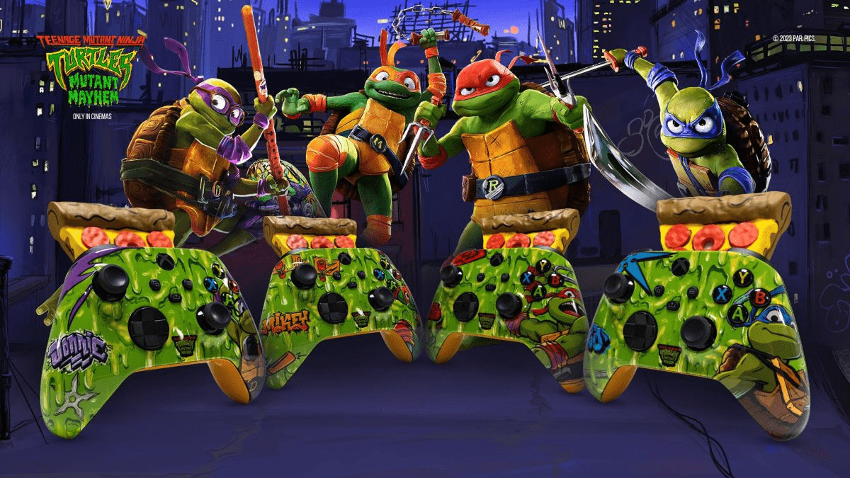 Xbox promove sorteio de joystick das Tartarugas Ninja