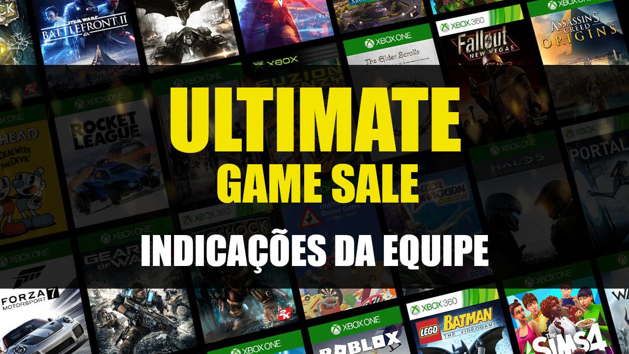 Ultimate Game Sale — Indicações da Equipe Ultimate Game Sale — Indicações da Equipe