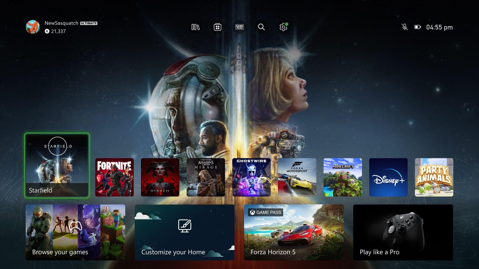 A nova Xbox Home chegou! A nova Xbox Home chegou!
