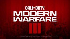 Modern Warfare 3