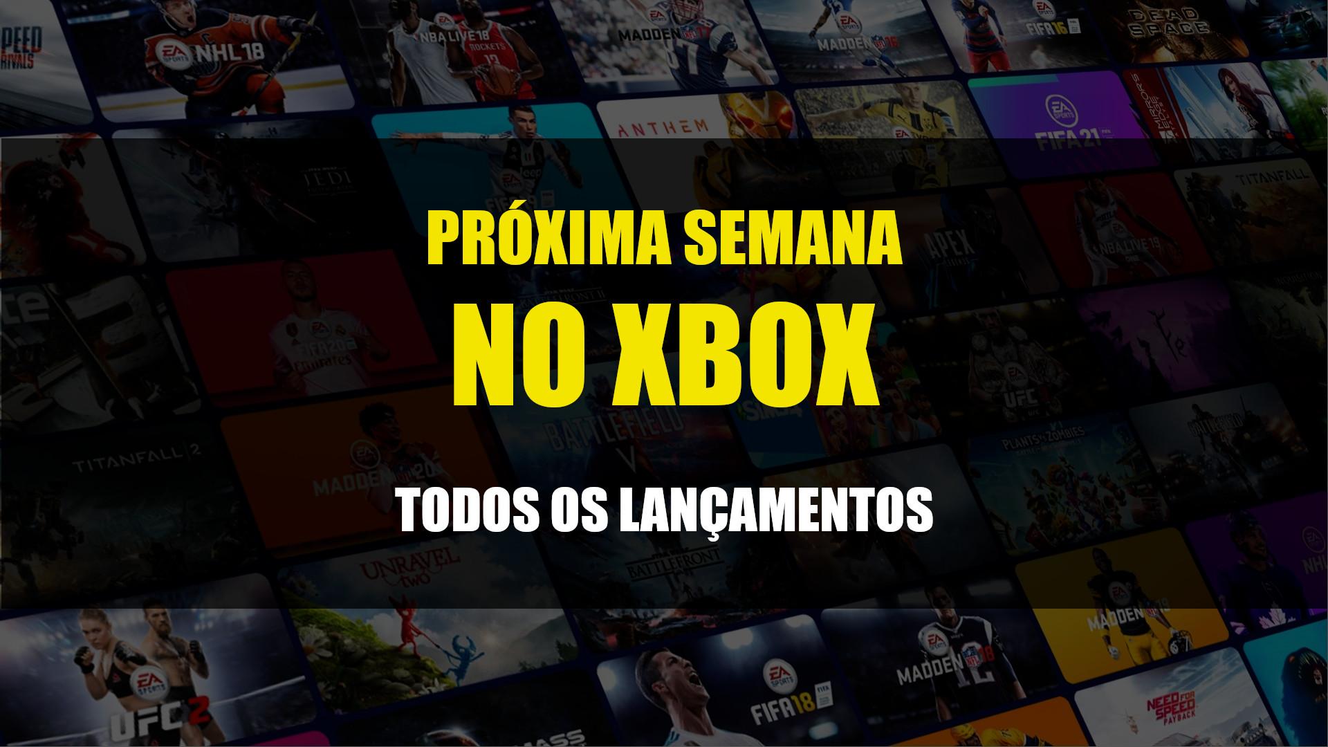 Próxima Semana no Xbox (29/04 a 03/05)