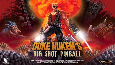 Duke Nukem chega para detonar no Pinball M! Pinball M