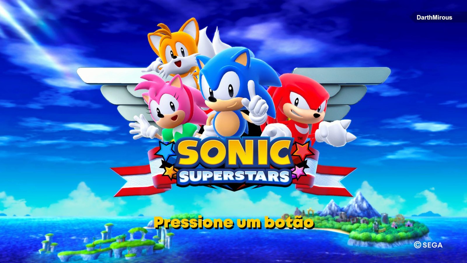 Sonic Superstars foi lançado hoje!