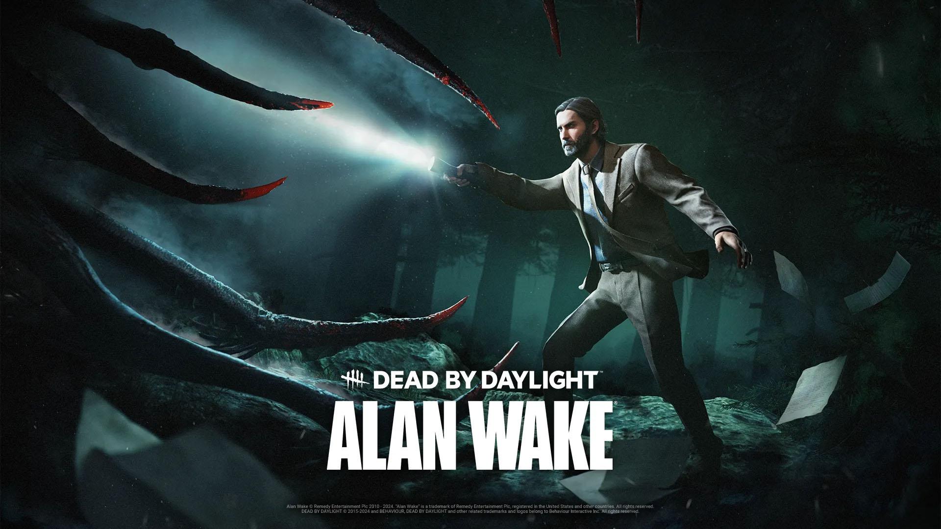 Alan Wake chega ao Dead by Daylight Alan Wake chega ao Dead by Daylight