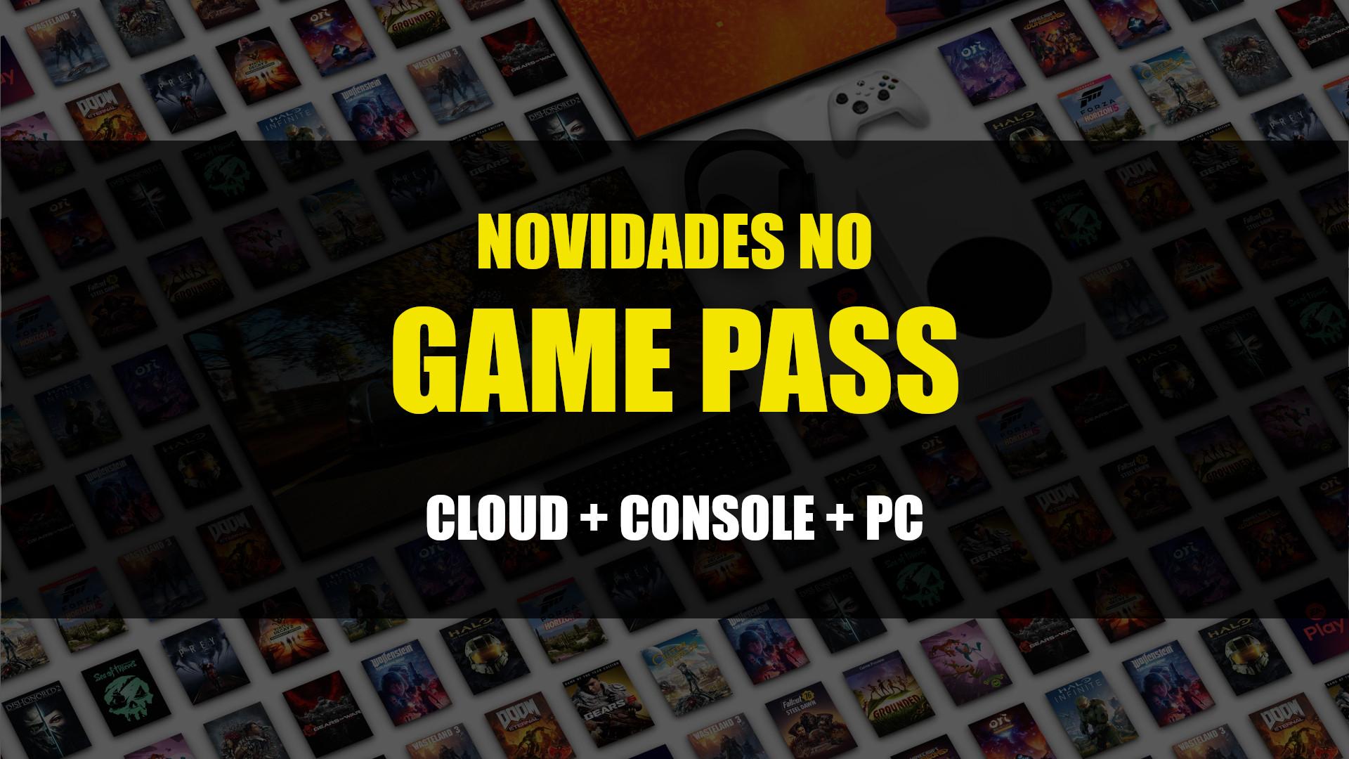 Novidades no Game Pass (09/01/24)
