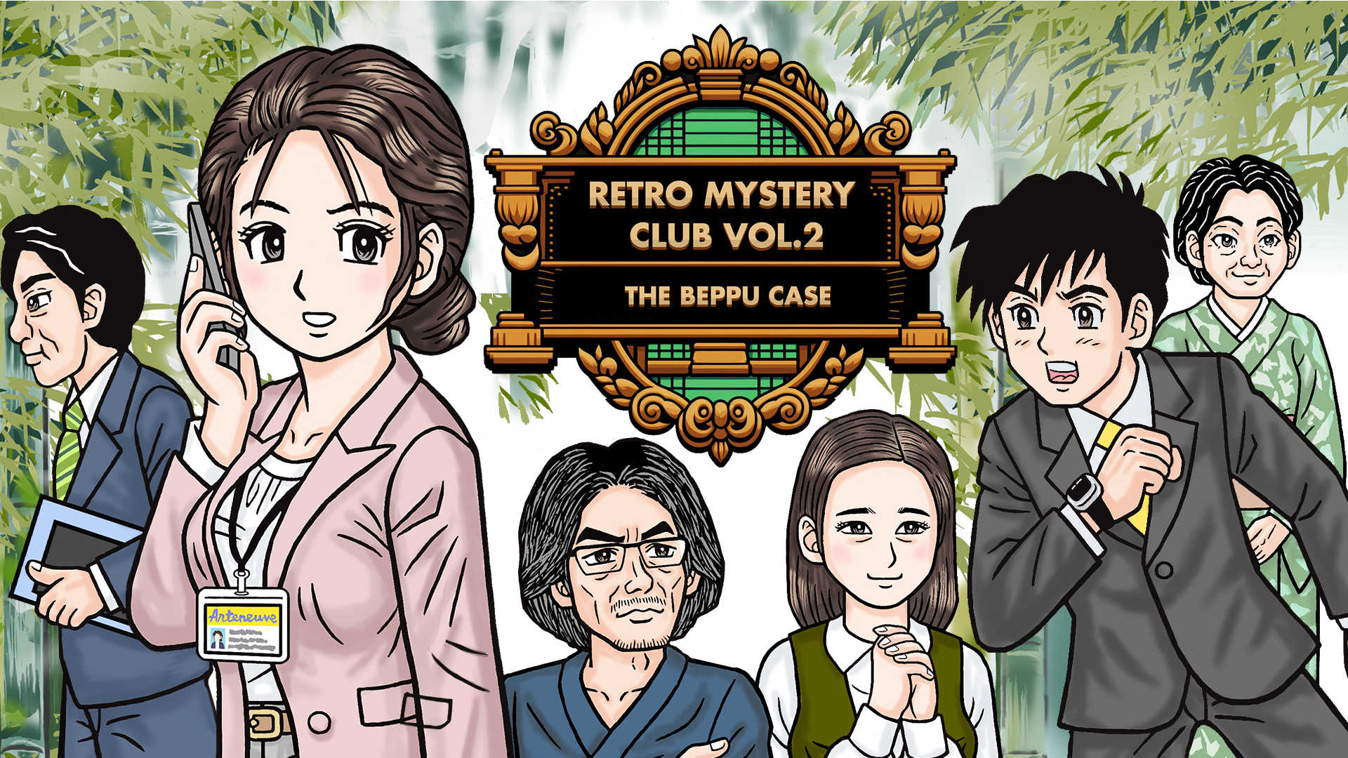 Retro Mystery Club Vol. 2: O Caso Beppu Chega ao Steam!