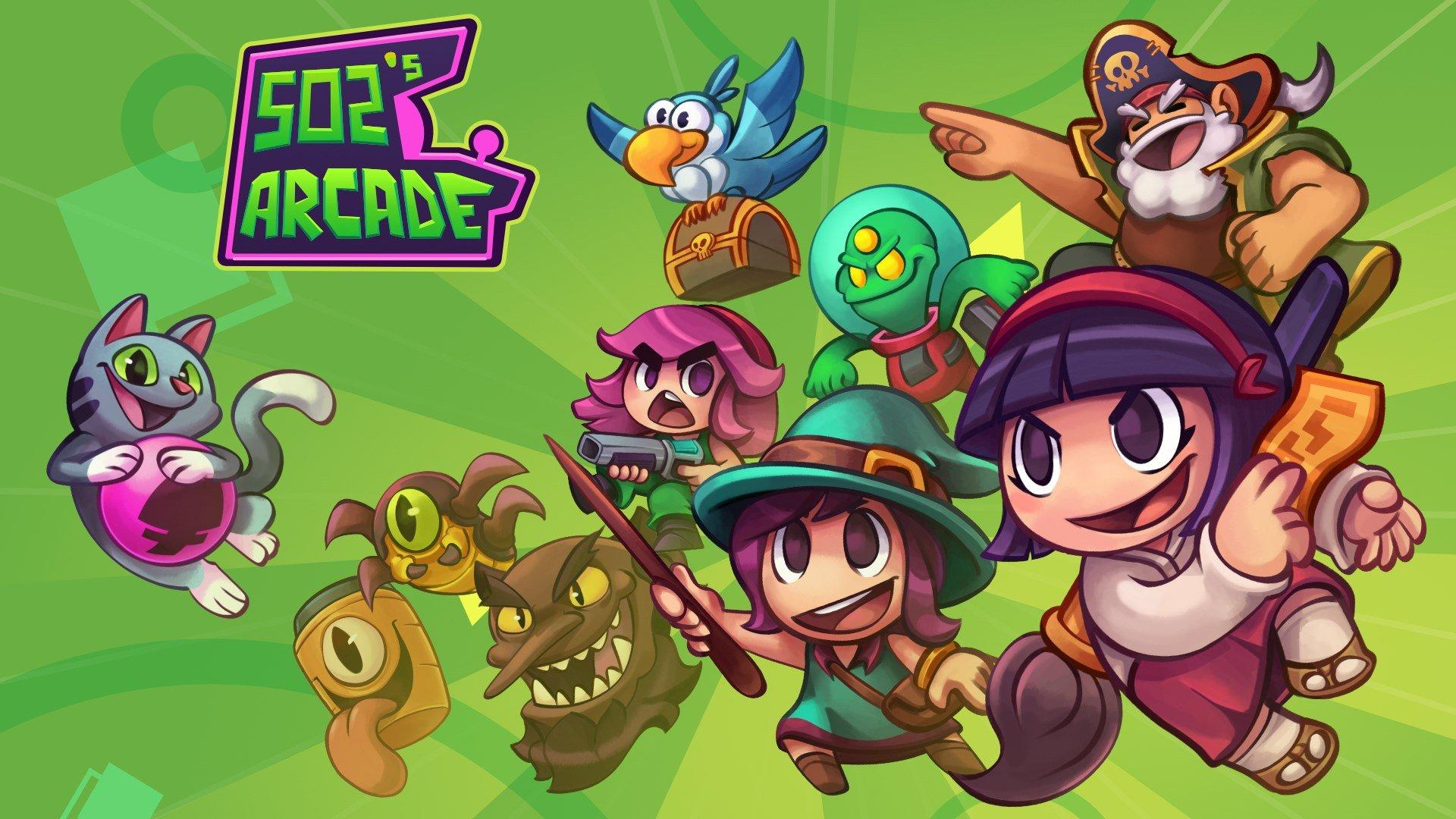 502’s Arcade – Coletânea de jogos de Arcade chegando