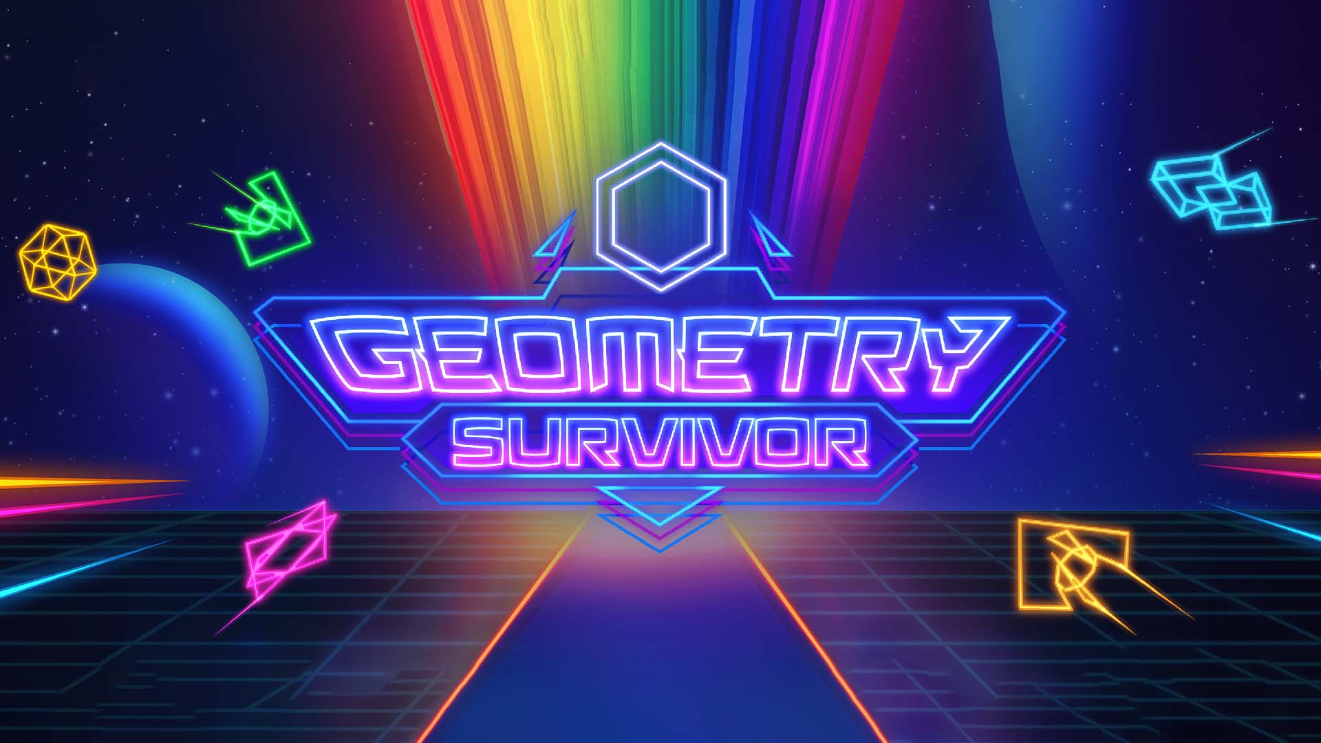 Geometry Survivor: Explosão de Ação Arcade Chega aos PCs e Consoles em Fevereiro!