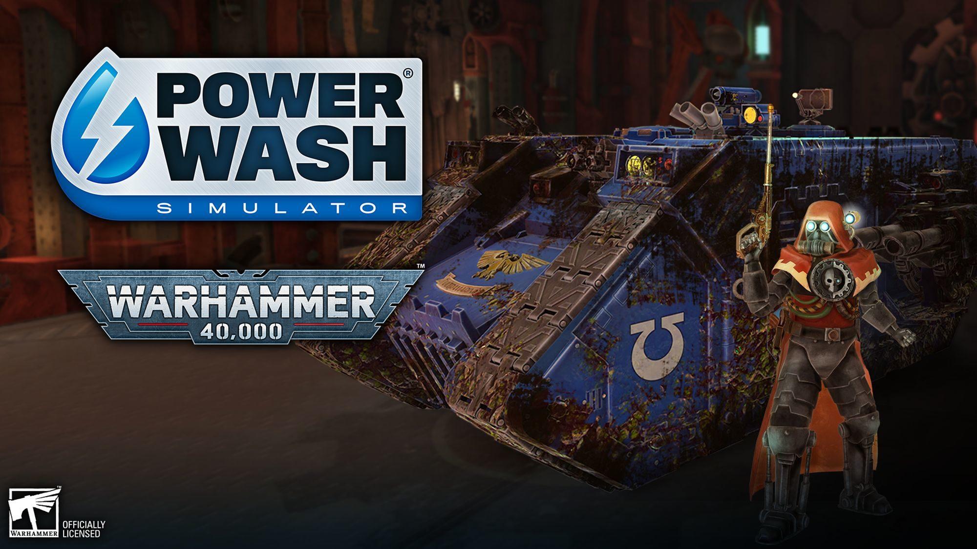 PowerWash Simulator recebe DLC de Warhammer