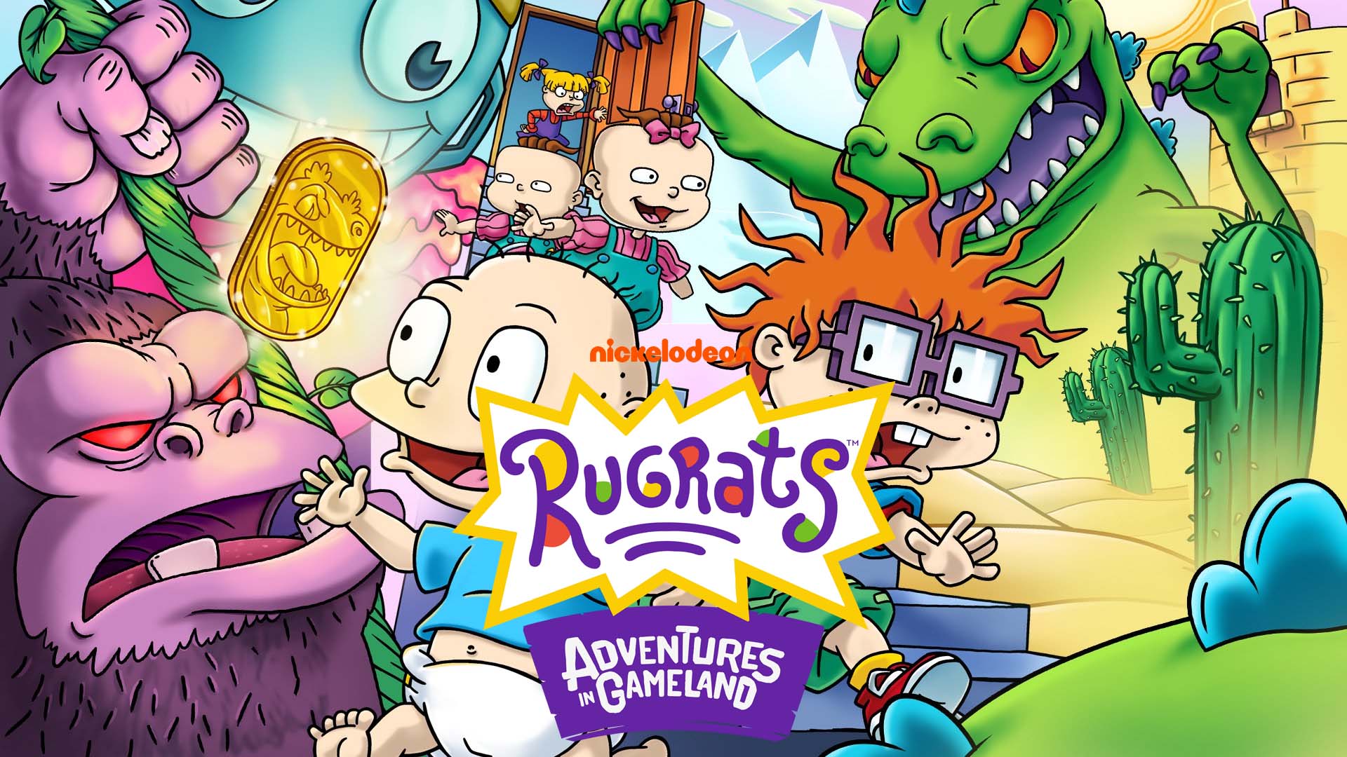 Rugrats: Adventures in Gameland – Aventura Retrô Chega ao PC e Consoles em Setembro Rugrats: Adventures in Gameland – Aventura Retrô Chega ao PC e Consoles em Setembro