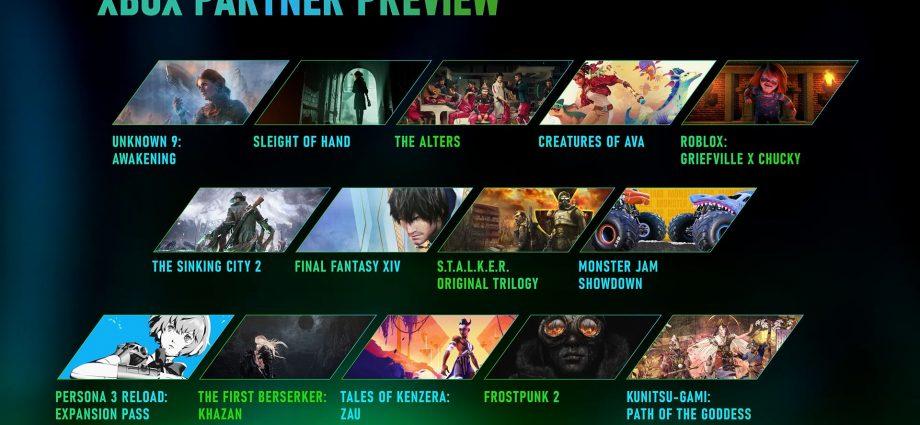 Xbox Partner Preview