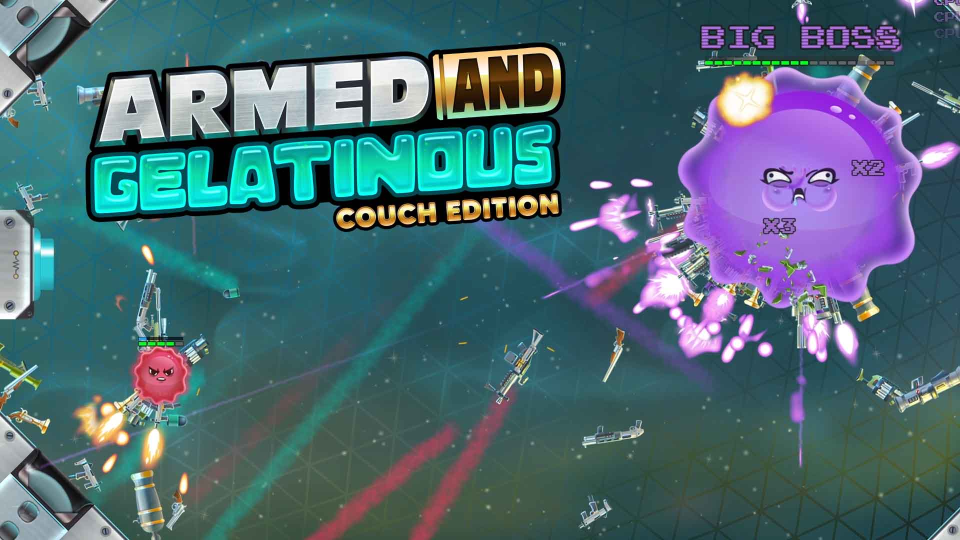 Armed and Gelatinous: Couch Edition Chega para Consoles e PC em Maio de 2024 Armed and Gelatinous: Couch Edition Chega para Consoles e PC em Maio de 2024