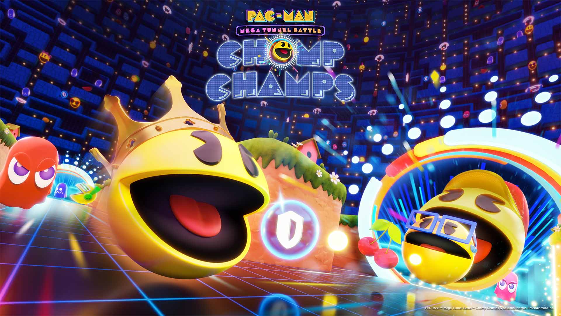 Bandai Namco Anuncia PAC-MAN MEGA TUNNEL BATTLE: CHOMP CHAMPS para Consoles e PC