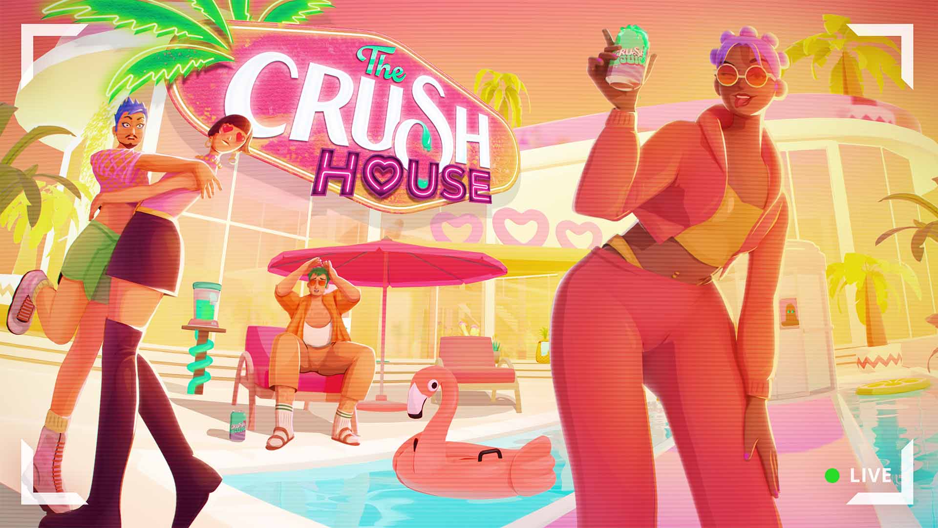 The Crush House: Reality Show dos Anos 90 Chega ao Steam para PC The Crush House: Reality Show dos Anos 90 Chega ao Steam para PC