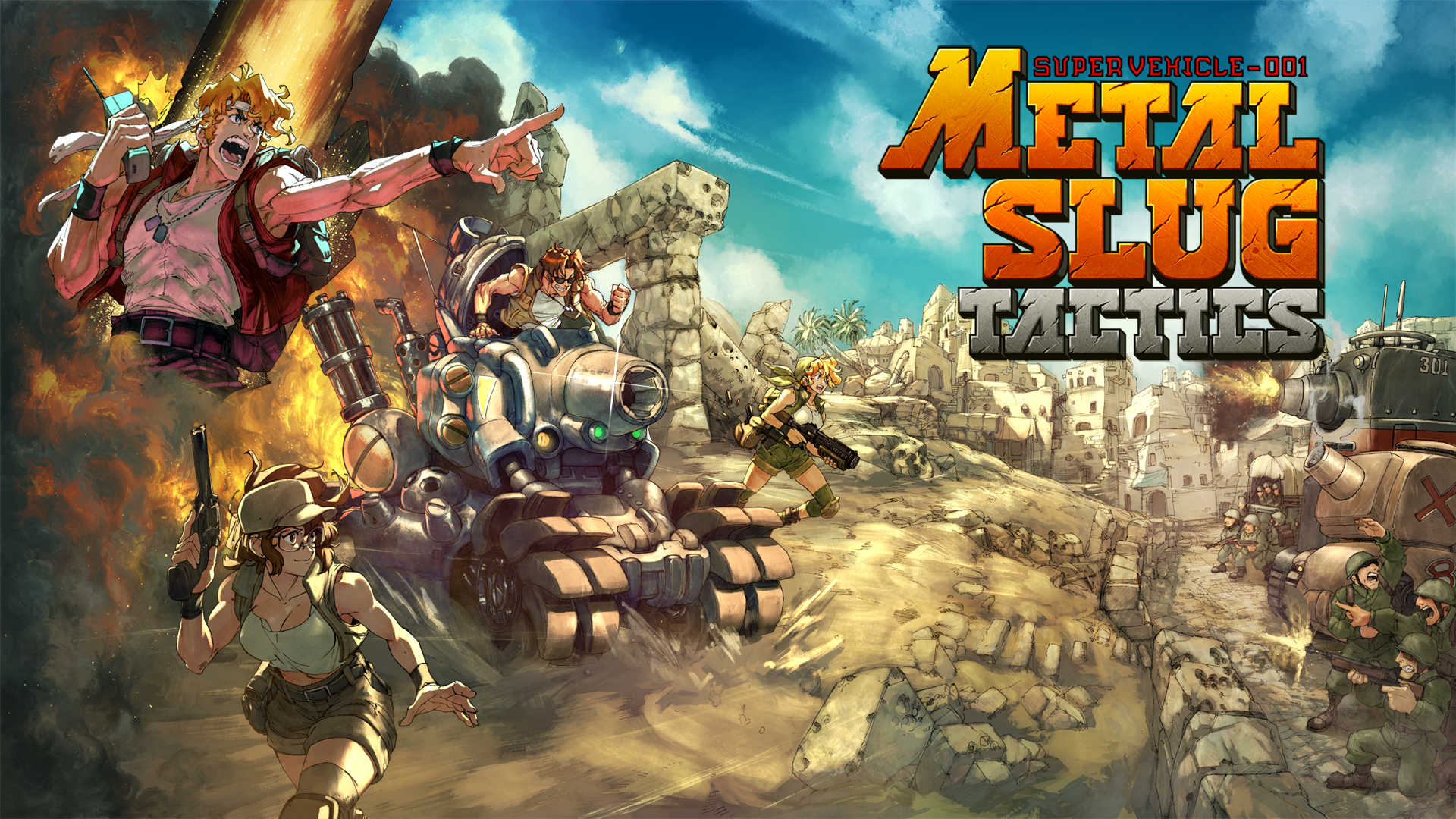 Metal Slug Tactics Chega ao Brasil na Primavera com Combate Estratégico em Turnos! Metal Slug Tactics Chega ao Brasil na Primavera com Combate Estratégico em Turnos!