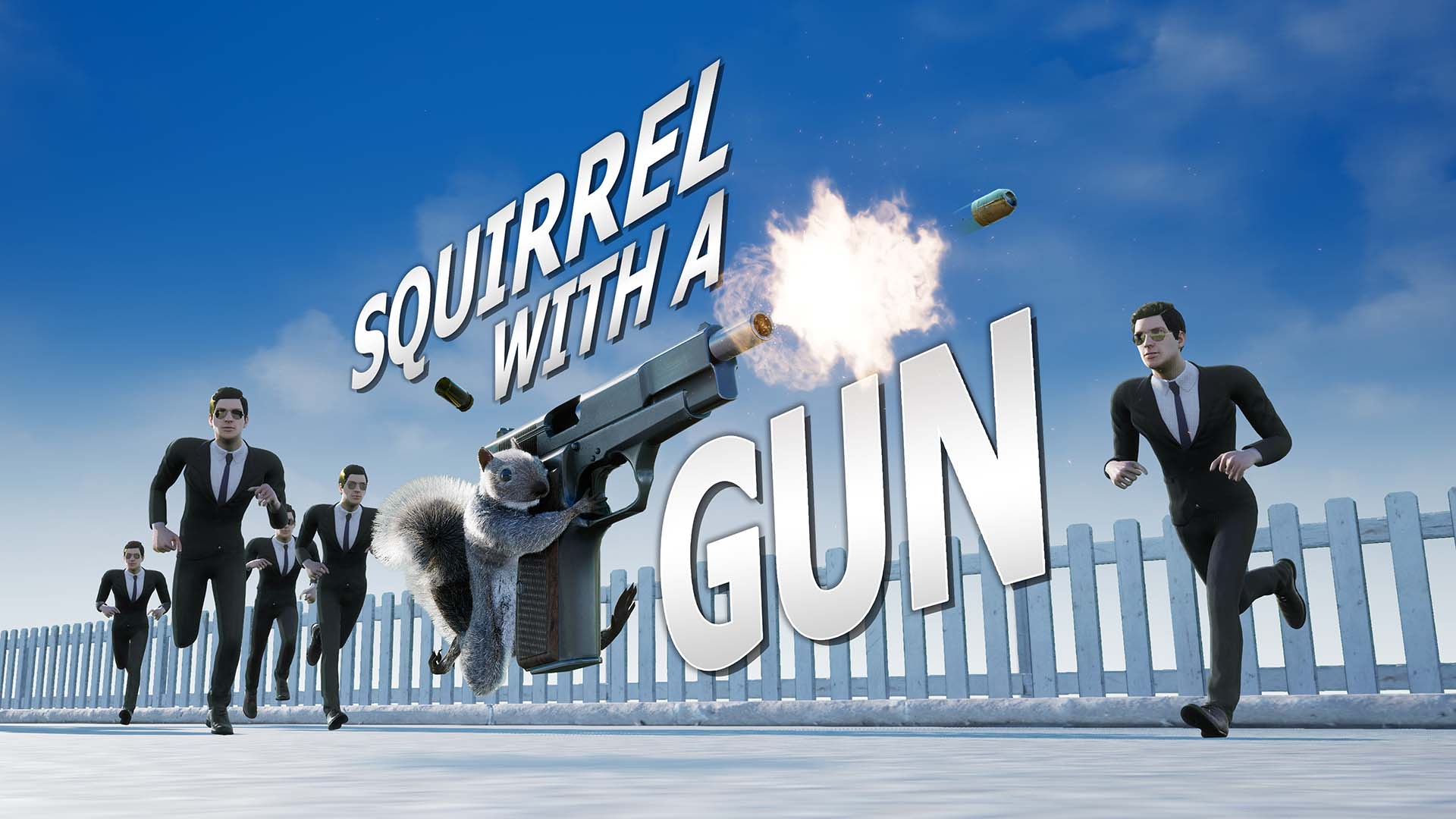 Squirrel with a Gun: Esquilo Maluco e Armado Chega ao PC com Desconto