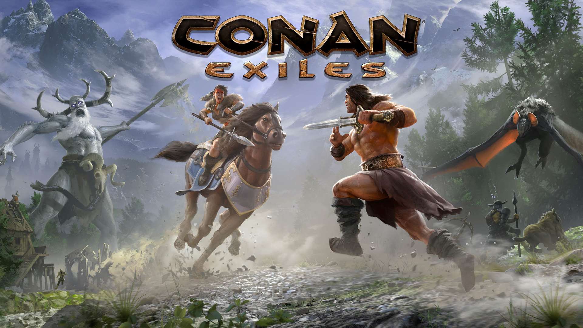 Conan Exiles: Age of Heroes traz vida nova com companheiros e cidades vibrantes