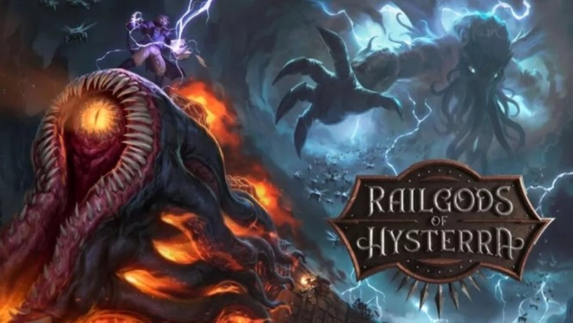 RailGods of Hysterra: Novo trailer destaca a caça e o sacrifício em um mundo lovecraftiano
