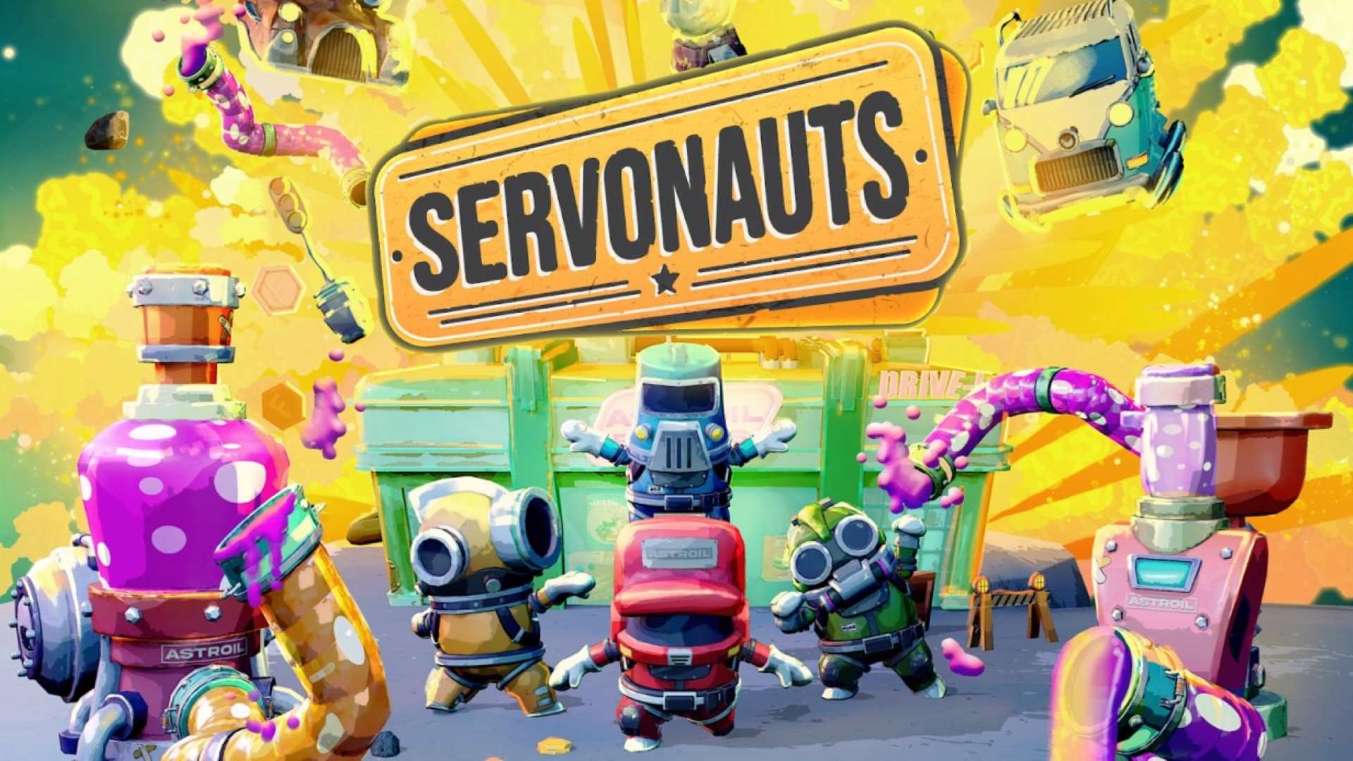 Servonauts: Construtor de Posto de Gasolina Espacial Chega ao Steam e Switch