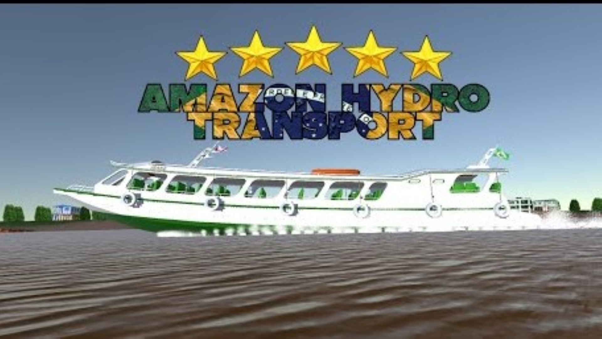 Amazon Hydro Transport: Simulador de Navegação Fluvial Revela a Vida Ribeirinha Amazônica