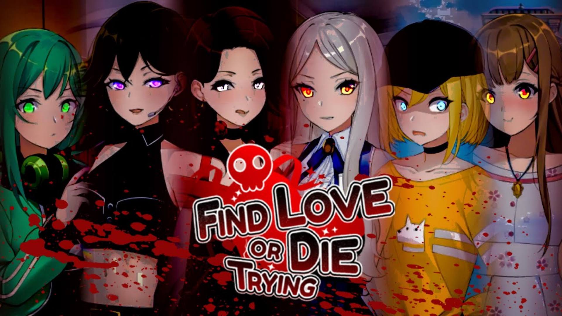Find Love or Die Trying: Visual Novel de Encontrar o Amor ou Morrer Tentando