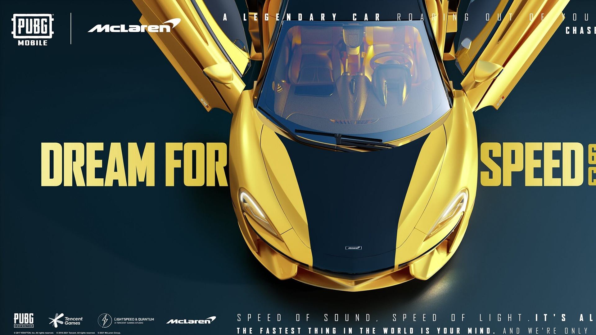 PUBG MOBILE acelera com parceria McLaren e conteúdo de Fórmula 1!