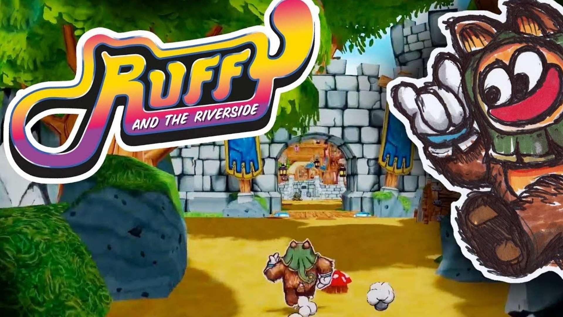 Ruffy and the Riverside: Plataforma 3D com mecânica única de troca de texturas chega ao Switch, PC e Consoles