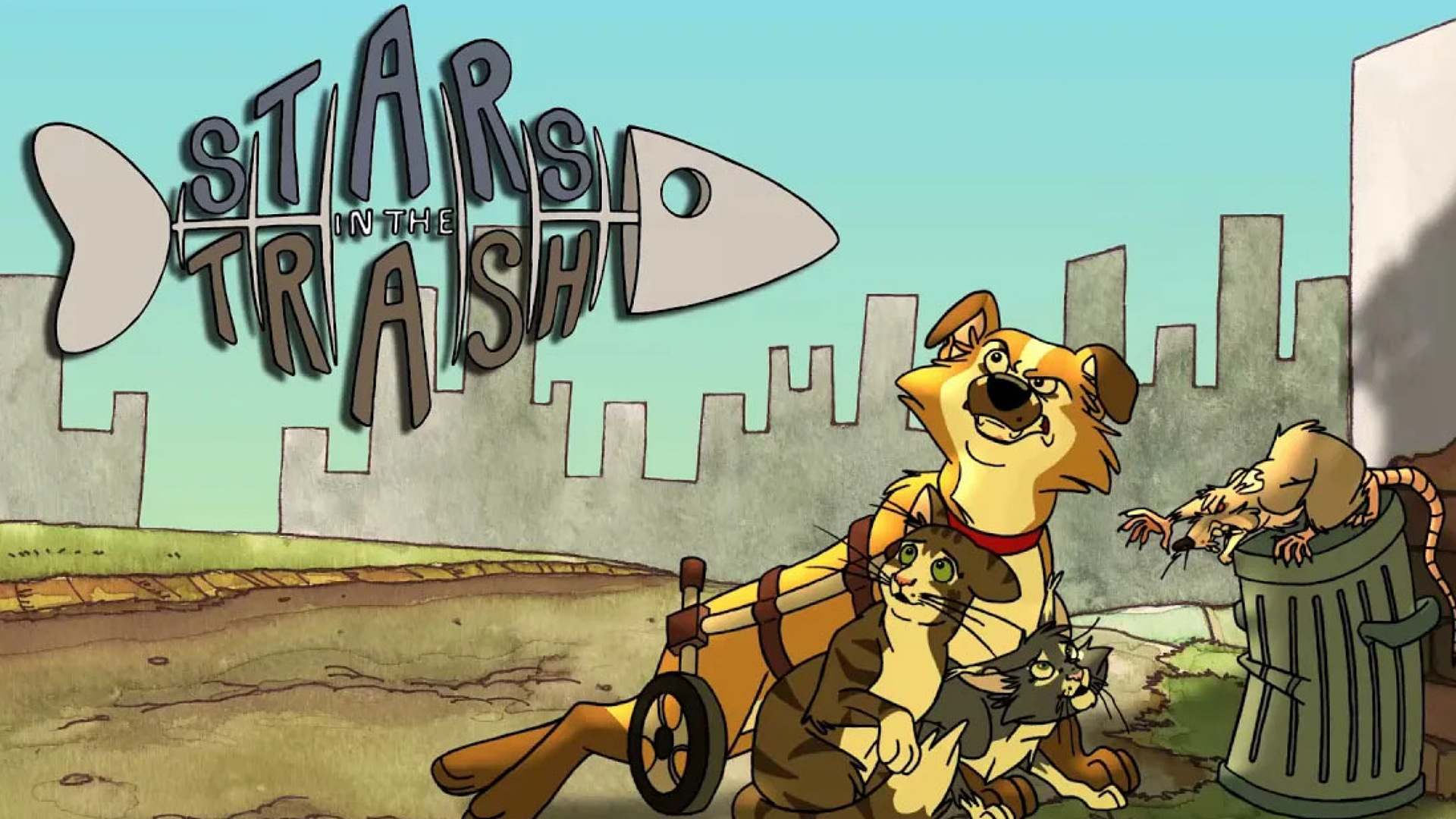 Stars in the Trash: Aventura Felina em um Mundo Aquarela Já Disponível no Steam!