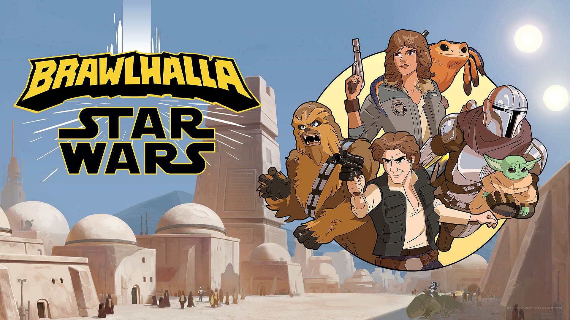 Star Wars invade Brawlhalla com novos personagens e mapa temático