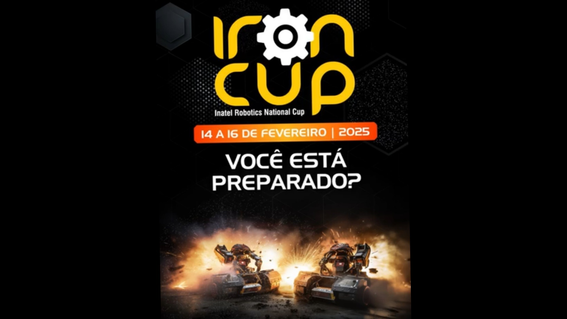 IRONCup 2025: Maior competição de robótica do Brasil agita Santa Rita do Sapucaí