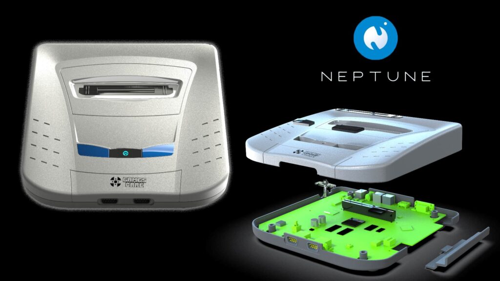 GF1 Neptune Jogável: Console Retrô Brasileiro Estreia na RETROCON 2025 ...