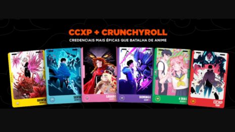 CCXP25: Crunchyroll Traz Artes Exclusivas de Animes Populares para Credenciais! CCXP25 Crunchyroll