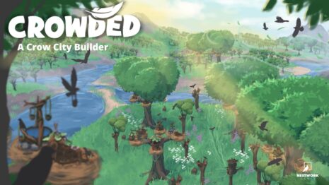 Crowded: Construa uma Metrópole Aérea para Corvos Hiper-Avançados! Crowded