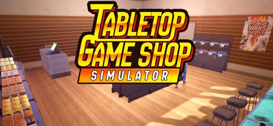 Tabletop Game Shop Simulator